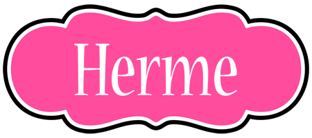 Herme invitation logo