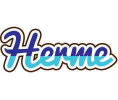 Herme raining logo