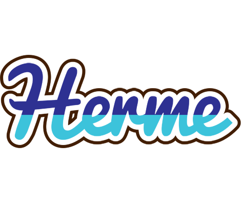 Herme raining logo