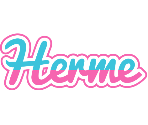 Herme woman logo