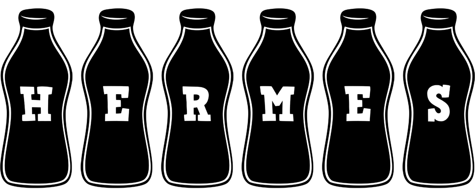 Hermes bottle logo