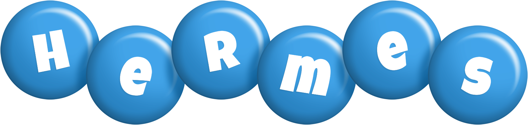 Hermes candy-blue logo