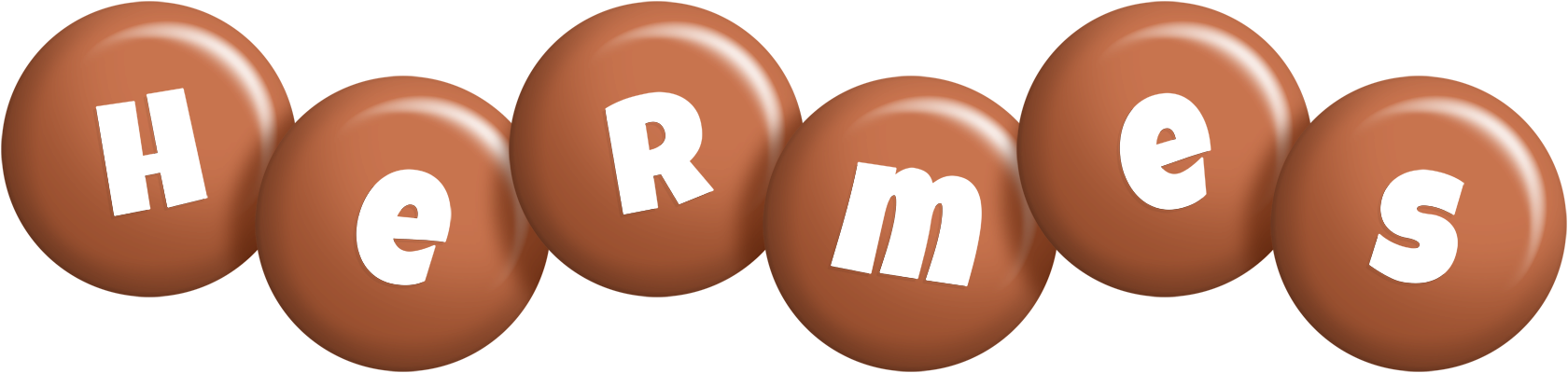 Hermes candy-brown logo