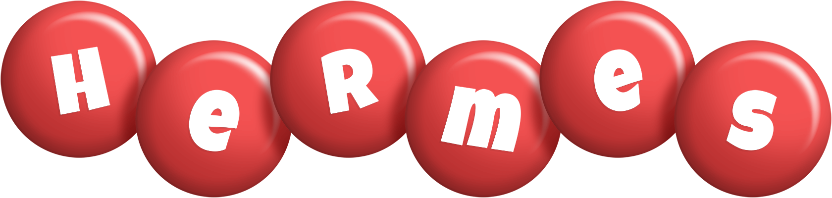 Hermes candy-red logo