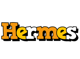 Hermes cartoon logo