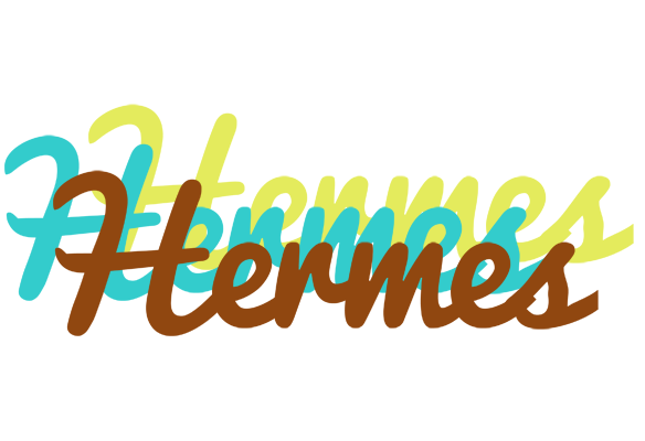 Hermes cupcake logo