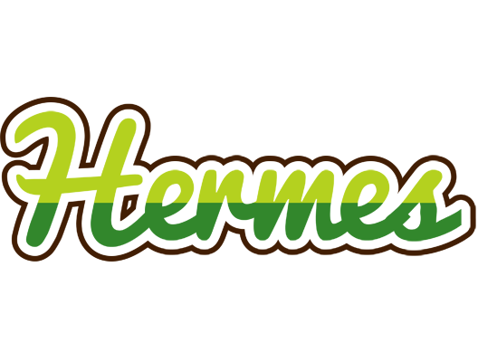 Hermes golfing logo