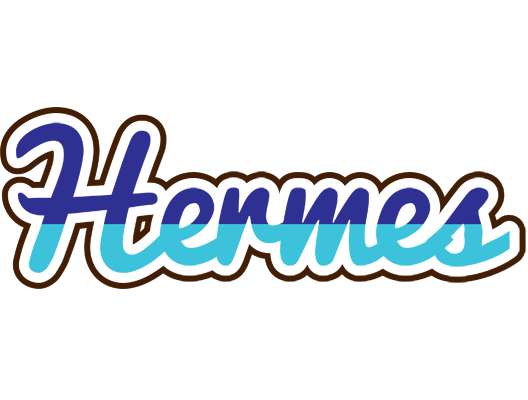 Hermes raining logo