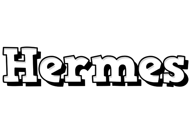 Hermes snowing logo