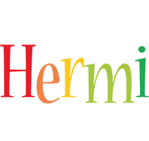 Hermi birthday logo