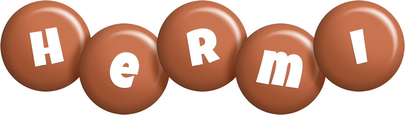 Hermi candy-brown logo