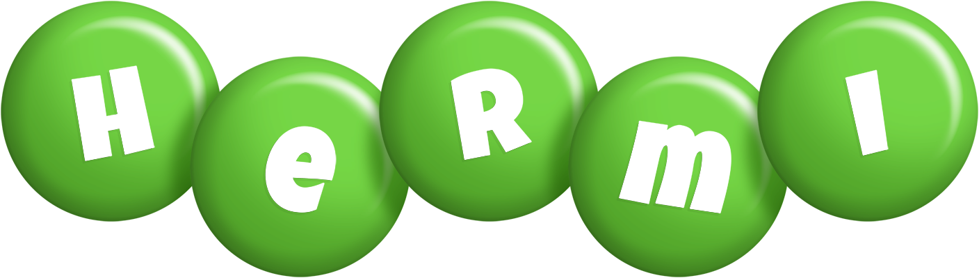 Hermi candy-green logo