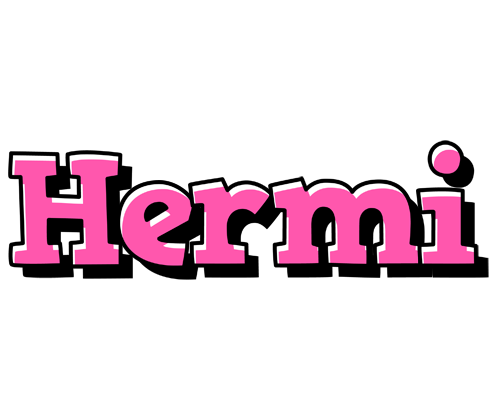 Hermi girlish logo