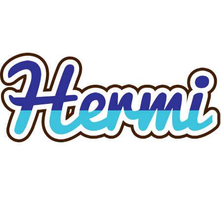 Hermi raining logo