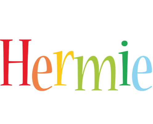 Hermie birthday logo
