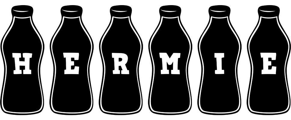 Hermie bottle logo