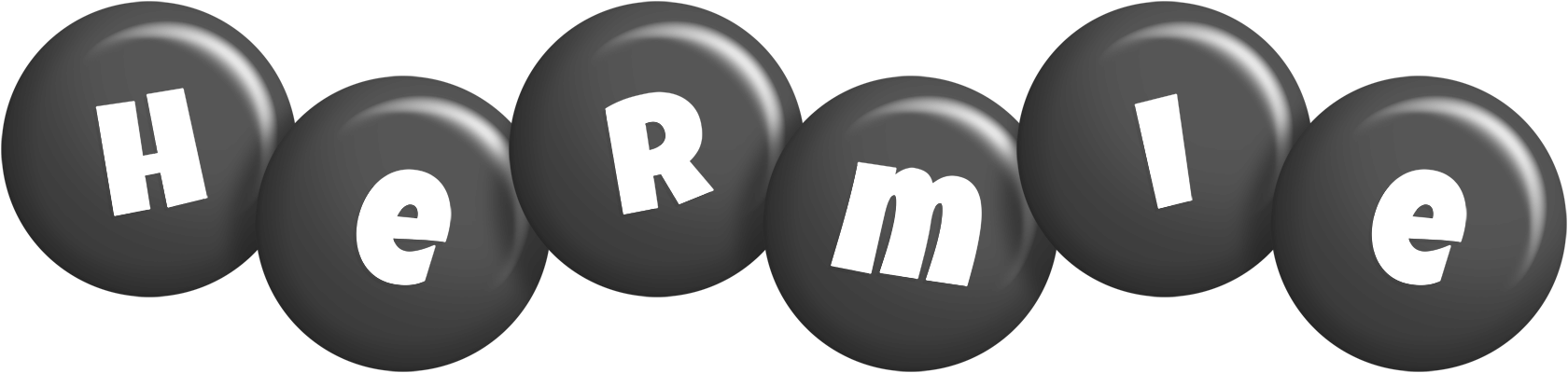 Hermie candy-black logo