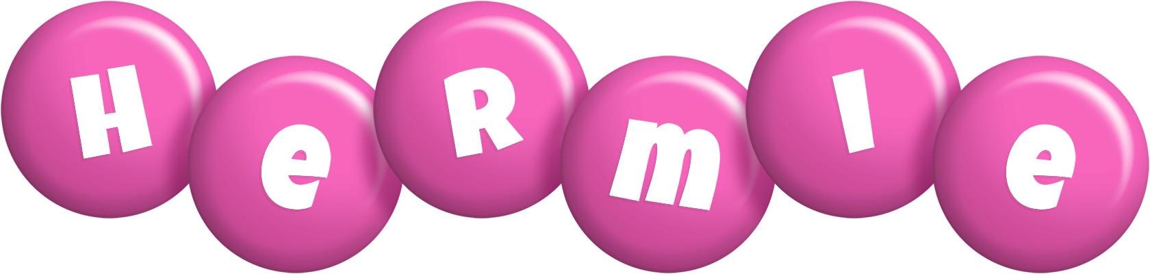 Hermie candy-pink logo