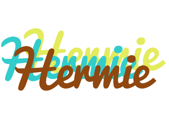 Hermie cupcake logo