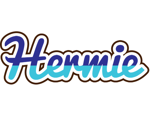 Hermie raining logo