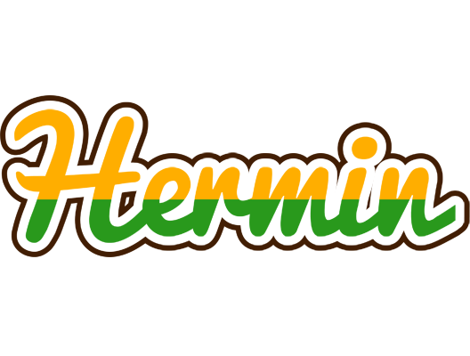 Hermin banana logo