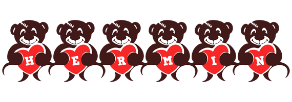 Hermin bear logo