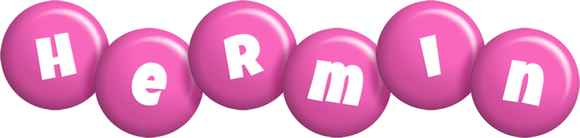 Hermin candy-pink logo