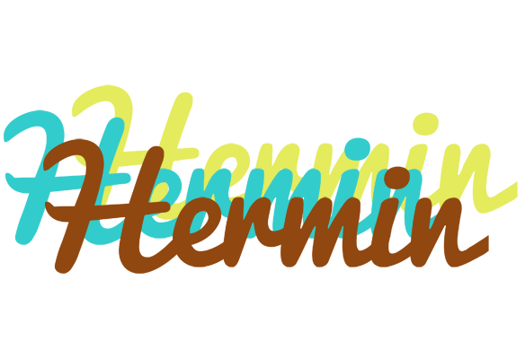 Hermin cupcake logo