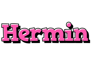 Hermin girlish logo