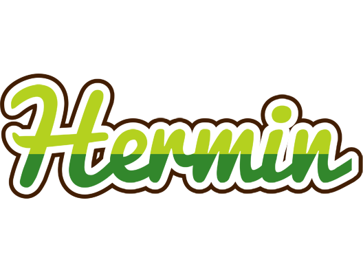 Hermin golfing logo
