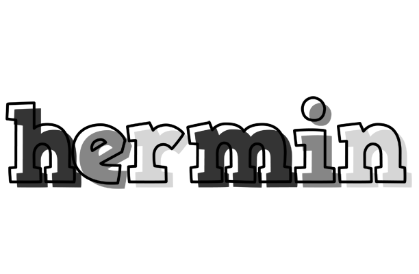Hermin night logo
