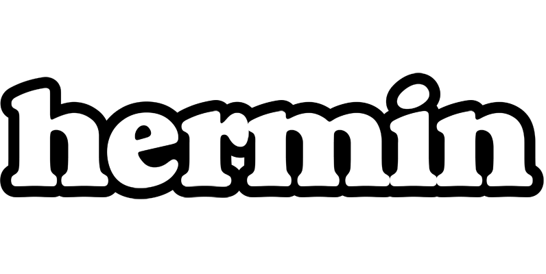 Hermin panda logo