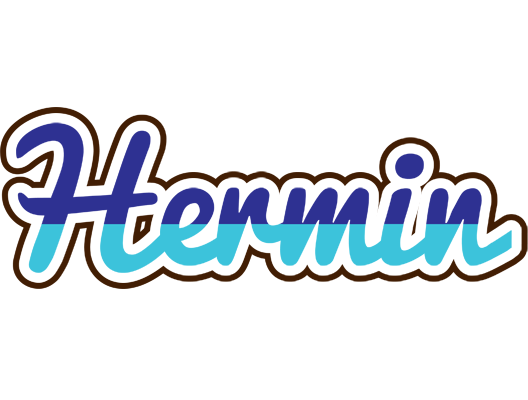 Hermin raining logo