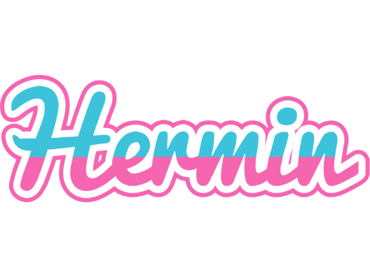 Hermin woman logo