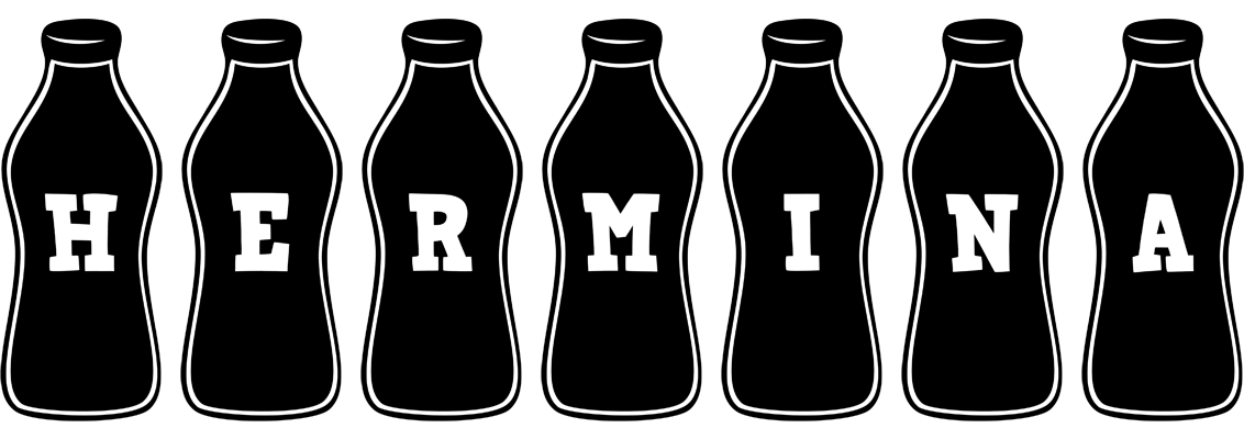 Hermina bottle logo