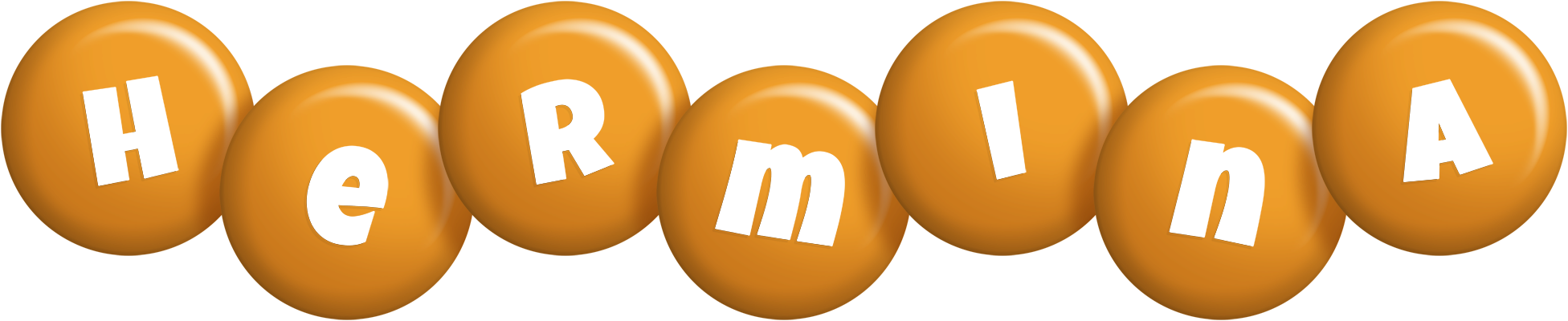 Hermina candy-orange logo