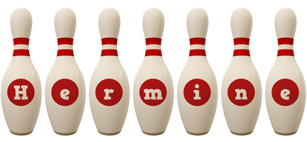 Hermine bowling-pin logo