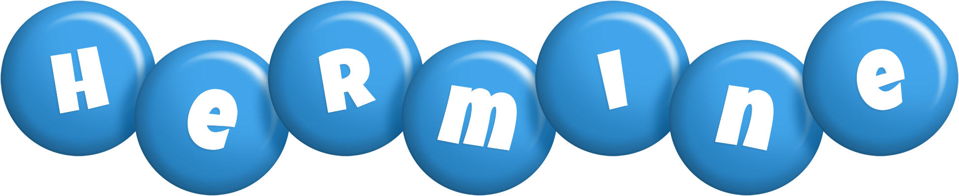 Hermine candy-blue logo