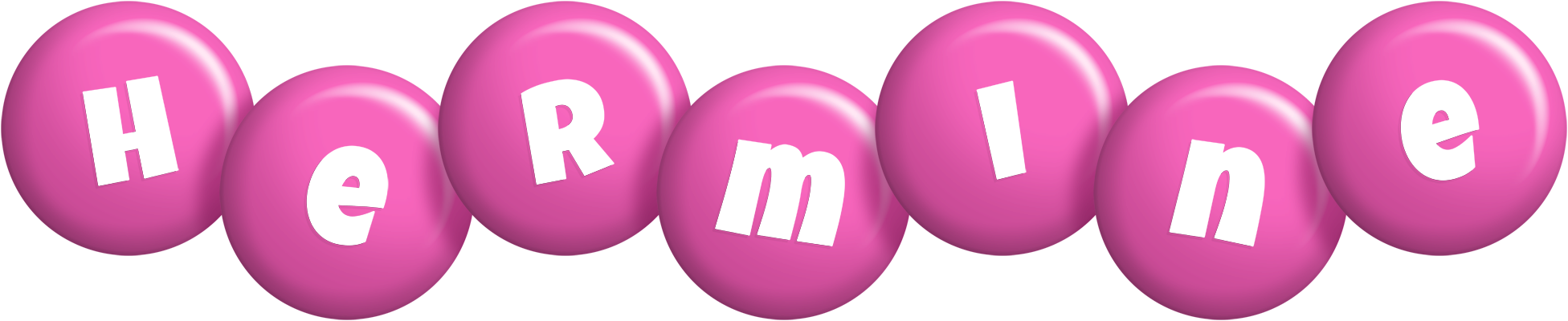 Hermine candy-pink logo