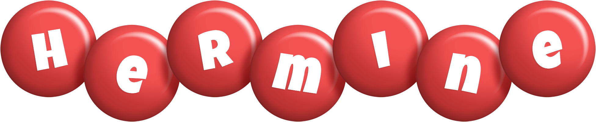 Hermine candy-red logo