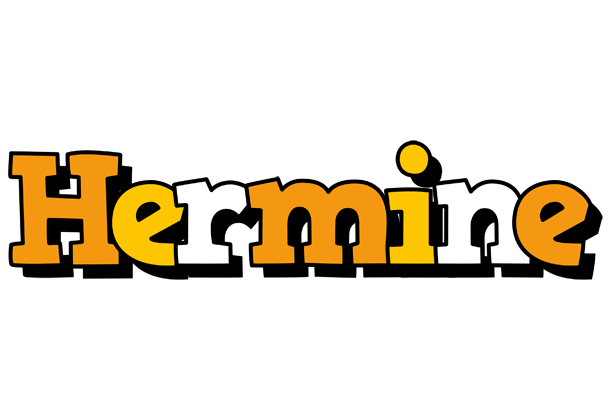 Hermine cartoon logo