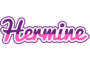 Hermine cheerful logo
