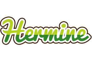 Hermine golfing logo