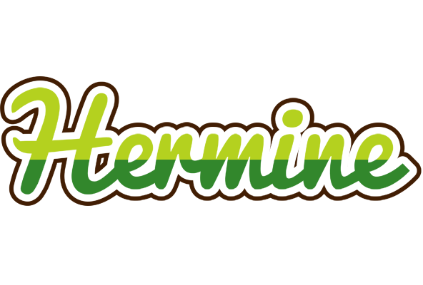 Hermine golfing logo