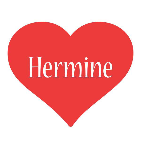 Hermine love logo