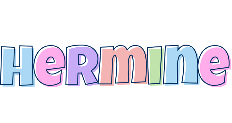 Hermine pastel logo