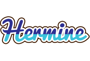 Hermine raining logo