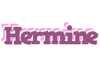 Hermine relaxing logo