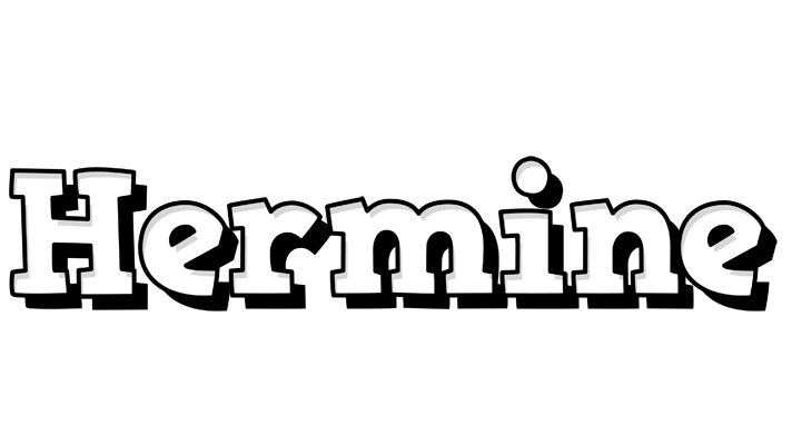 Hermine snowing logo