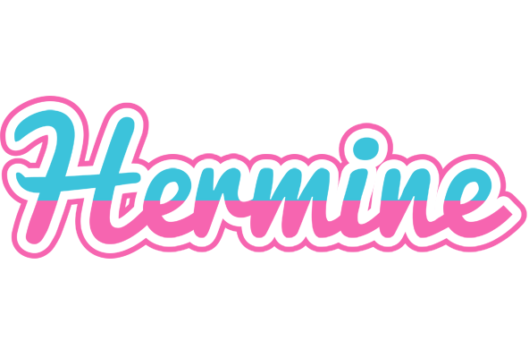 Hermine woman logo